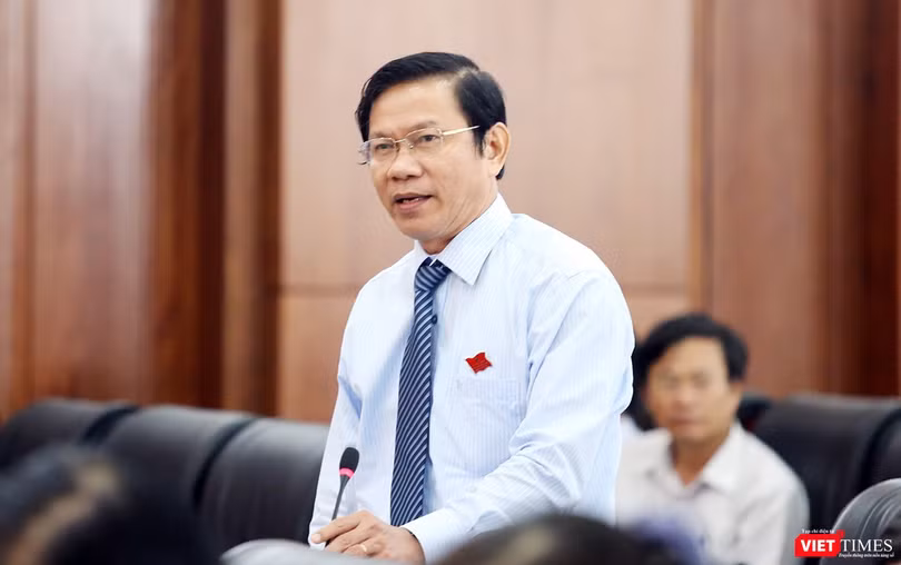 Ông Võ Văn Thương, Trưởng Ban tổ chức Thành ủy Đà Nẵng.