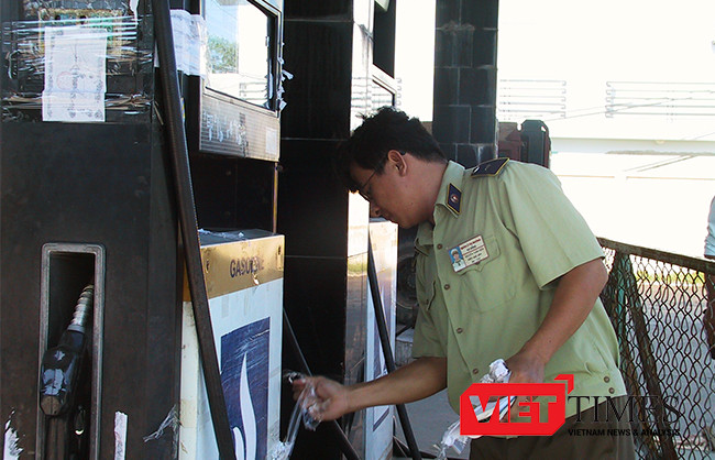 Đà Nẵng, siết chặt, kinh doanh xăng dầu, niêm phong đồng hồ đo, công tớ, Cục Thuế, VietTimes