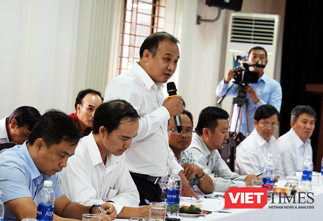 Ông Lê Quang Nam, Giám đốc Sở TNMT TP Đà Nẵng trần tình về tình trạng nước thải ô nhiễm xả thẳng ra bãi biển du lịch