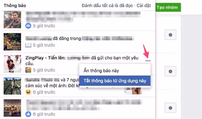 Nếu cảm thấy phiền phức vì những lời mời chơi game từ bạn bè hoặc thông báo từ các group (nhóm) bán hàng trên Facebook, bạn có thể áp dụng mẹo nhỏ sau đây để khắc phục.