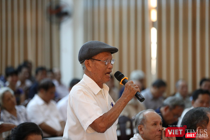 Tại Buổi tiếp xúc cử tri quận Sơn Trà, nhiều cử tri quan tâm đến việc thu hồi tài sản tham nhũng, cũng như thông tin liên quan đến biệt thự trị giá trăm tỷ của Giám đốc Công an Đà Nẵng