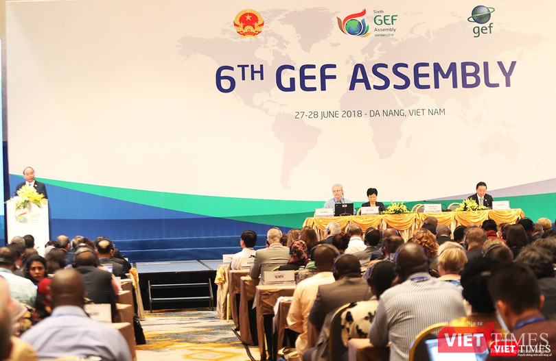 Thủ tướng Chính phủ Việt Nam Nguyễn Xuân Phúc phát biểu Khai mạc Kỳ họp Đại hội đồng GEF6 diễn ra tại Đà Nẵng sáng 27/6 Thủ tướng Chính phủ Việt Nam Nguyễn Xuân Phúc phát biểu Khai mạc Kỳ họp Đại hội đồng GEF6 diễn ra tại Đà Nẵng sáng 27/6