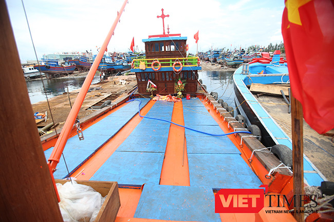 Đà Nẵng, tàu cá, khủng, ngư dân, ĐNa 90685 TS, Lê Văn Khánh, VietTimes