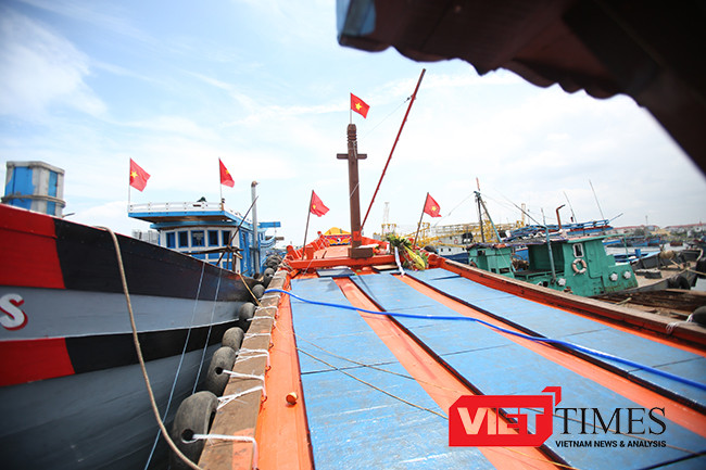 Đà Nẵng, tàu cá, khủng, ngư dân, ĐNa 90685 TS, Lê Văn Khánh, VietTimes