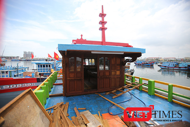 Đà Nẵng, tàu cá, khủng, ngư dân, ĐNa 90685 TS, Lê Văn Khánh, VietTimes