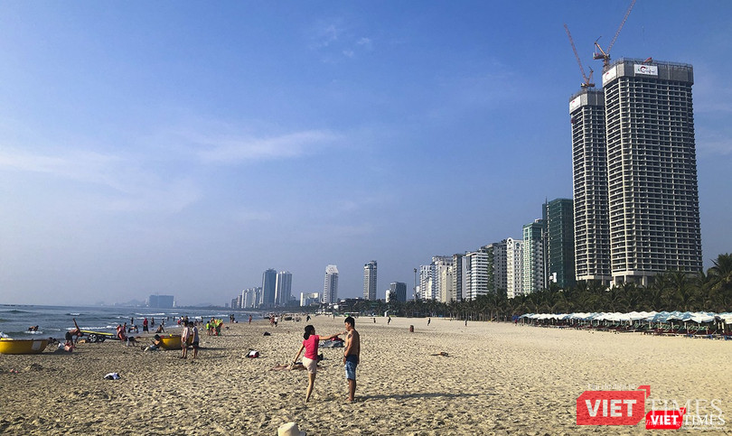 Một góc biển du lịch Đà Nẵng