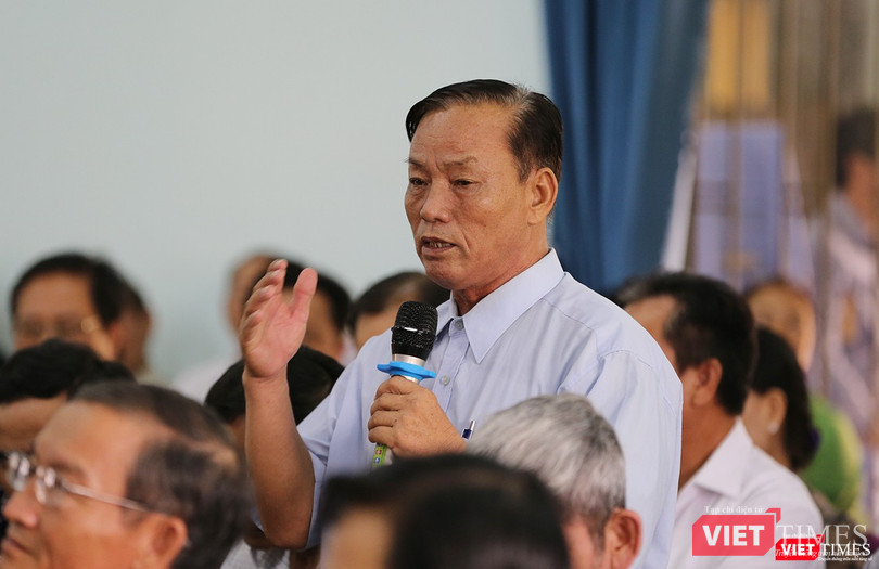 Cử tri quận Thanh Khê bày tỏ nhiều ý kiến liên quan đến nhiều vấn đề, nhất là công tác phòng chống tham nhũng và đoàn kết nội bộ