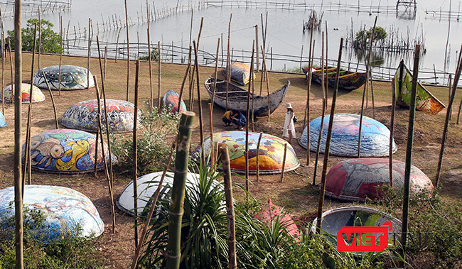 Ngắm “con đường thuyền thúng” độc đáo ở Quảng Nam ảnh 14