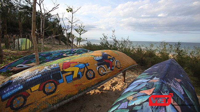 Ngắm “con đường thuyền thúng” độc đáo ở Quảng Nam ảnh 18