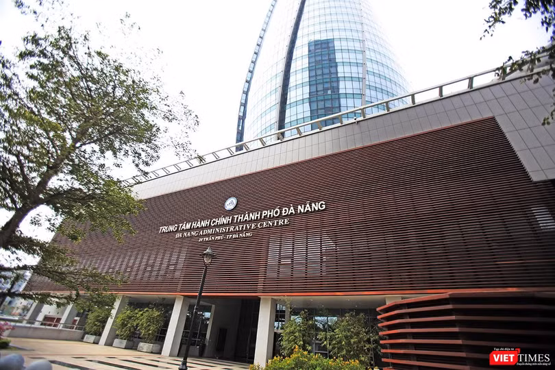 Trung tâm hành chính TP Đà Nẵng. Ảnh: Xuân Mai
