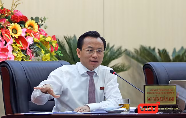 Bí thư Thành ủy Đà Nẵng Nguyễn Xuân Anh.