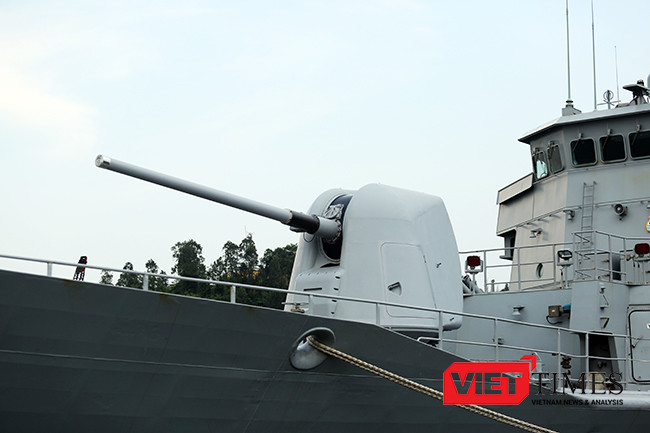 VietTimes, Hải quân Hoàng gia New Zealand, chiến hạm, HMZNS Te Kaha (F77), Cảng Tiên Sa, Đà Nẵng