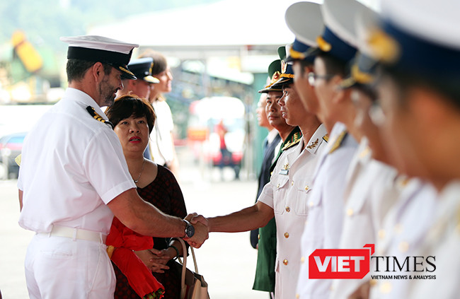 VietTimes, Hải quân Hoàng gia New Zealand, chiến hạm, HMZNS Te Kaha (F77), Cảng Tiên Sa, Đà Nẵng