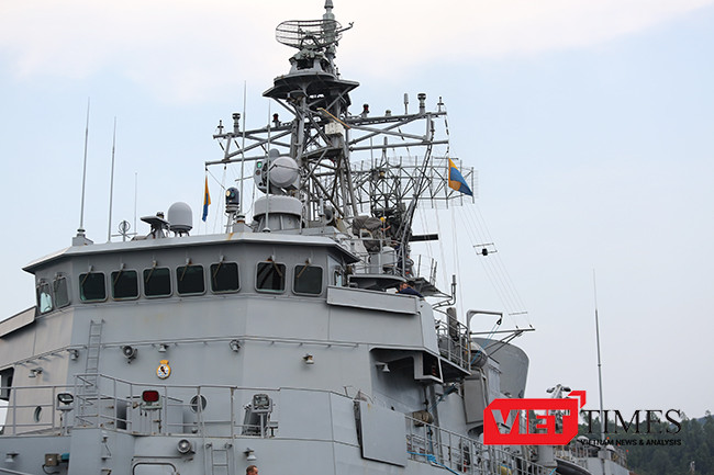 VietTimes, Hải quân Hoàng gia New Zealand, chiến hạm, HMZNS Te Kaha (F77), Cảng Tiên Sa, Đà Nẵng