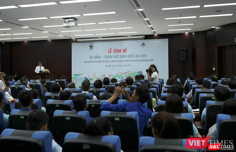 Sáng 31/8, UBND TP Đà Nẵng phối hợp cùng WWF-Việt Nam tổ chức công bố Đà Nẵng trở thành “TP Xanh Quốc gia Việt Nam” giai đoạn 2017-2018.