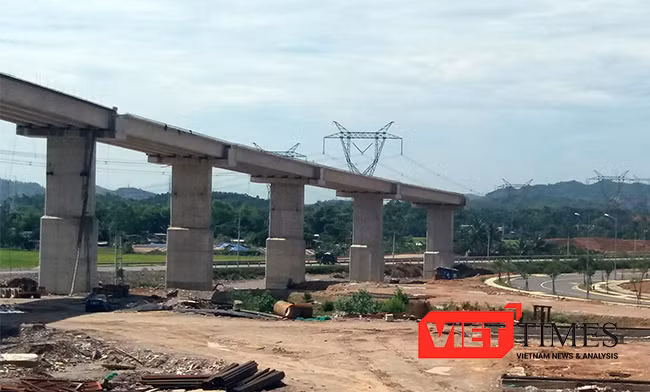 Đà Nẵng, đường cao tốc, la Sơn-Túy Loan, sập dầm cầu, công ty CTGT 8, sự cố, VietTimes