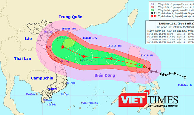 mưa lũ, bão, ngập lụt, Quảng Bình, T.T.Huế, VietTimes
