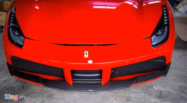 siêu xe, xe độ, Đà Nẵng, Ferrari 488 GTB, bản độ, full bodykit, Novitec Rosso,, VietTimes