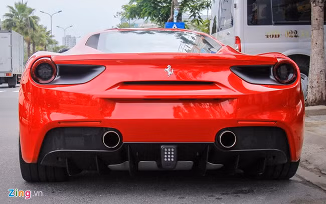siêu xe, xe độ, Đà Nẵng, Ferrari 488 GTB, bản độ, full bodykit, Novitec Rosso,, VietTimes