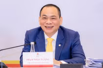 Ông Phạm Nhật Vượng, Chủ tịch Vingroup tại ĐHĐCĐ sáng nay