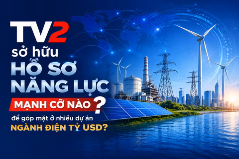 TV2 sở hữu hồ sơ năng lực mạnh cỡ nào để góp mặt ở nhiều dự án điện quy mô tỷ USD?