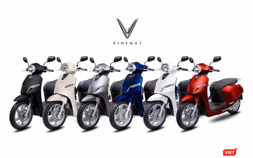 6 màu sắc có trên VinFast Klara.