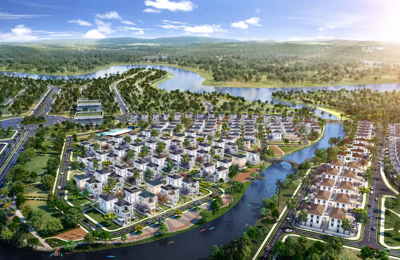 Khu biệt thự The Grand Villas tại Đô thị sinh thái thông minh Aqua City với 3 mặt giáp sông Khu biệt thự The Grand Villas tại Đô thị sinh thái thông minh Aqua City với 3 mặt giáp sông