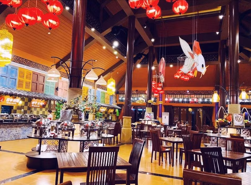 Thế giới buffet – Buffet World trong khuôn viên rộng 1000 m2 Thế giới buffet – Buffet World trong khuôn viên rộng 1000 m2