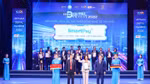 SmartPay nhận Giải thưởng Chuyển đổi số 2022 - Giải thưởng tôn vinh những thành tựu chuyển đổi số xuất sắc của cơ quan Nhà nước, đơn vị sự nghiệp, doanh nghiệp và cá nhân, thúc đẩy công cuộc chuyển đổi số quốc gia. 