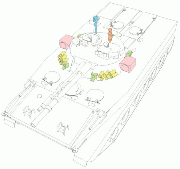 Video: Tên lửa chống tăng đầu hàng tổ hợp phòng thủ Shtora của T-90 Nga ảnh 1