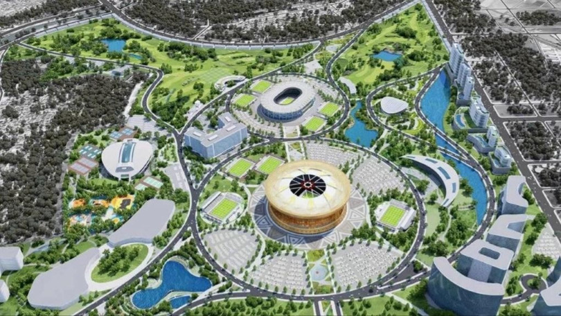 Phối cảnh khu đô thị thể thao Olympic