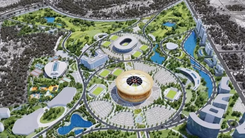 Phối cảnh khu đô thị thể thao Olympic