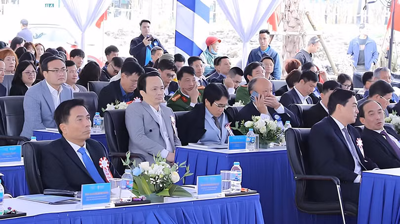 Ông Trịnh Văn Quyết - cựu Chủ tịch Tập đoàn FLC tại lễ khởi công khu đô thị Eurowindow Light City