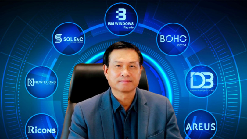 Newtecons là trụ cột trong hệ sinh thái xây dựng của ông Nguyễn Bá Dương