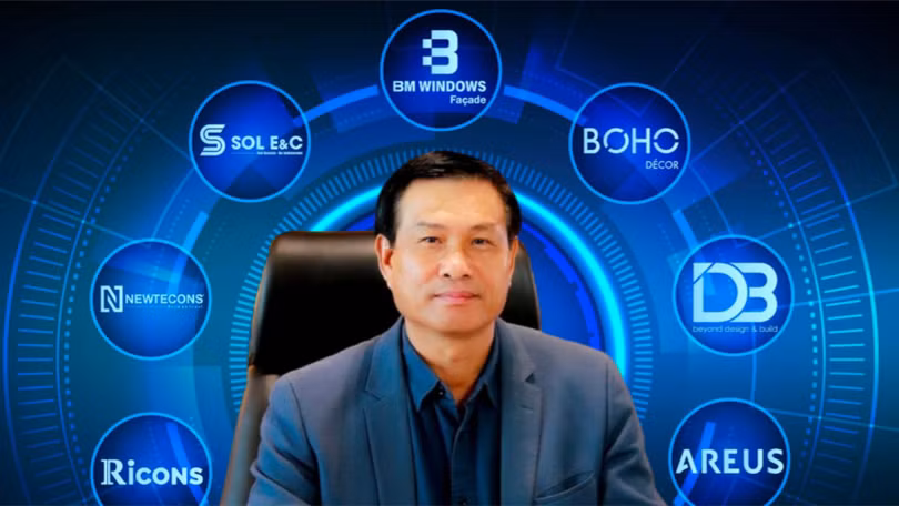 Newtecons là trụ cột trong hệ sinh thái xây dựng của ông Nguyễn Bá Dương