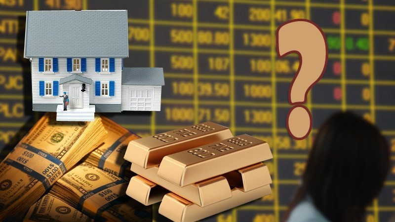 Giữ vàng hay xuống tiền mua nhà