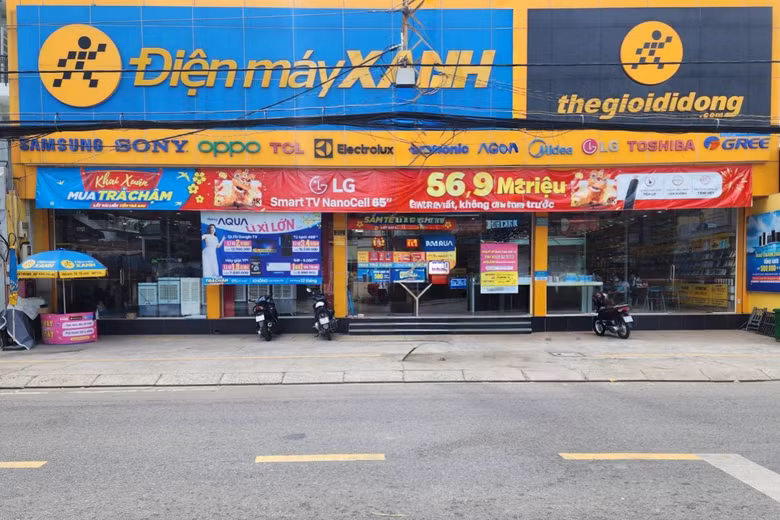Siêu thị Điện Máy Xanh tại TP. HCM. Ảnh: Điện Máy Xanh
