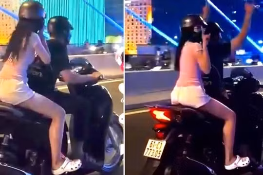 Từ vụ tài xế xe SH buông hai tay: Những vi phạm nào sẽ bị tịch thu xe?