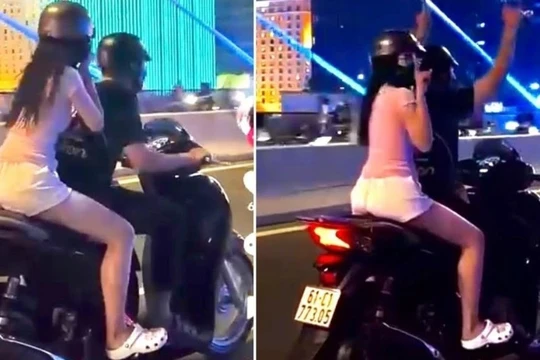 Từ vụ tài xế xe SH buông hai tay: Những vi phạm nào sẽ bị tịch thu xe?