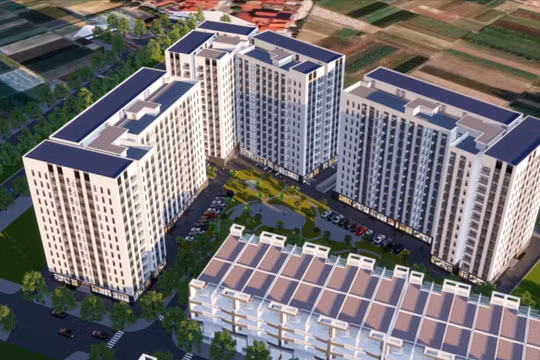 Phối cảnh dự án nhà ở xã hội Minh Đức