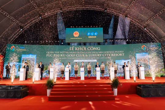 Tập đoàn FLC khởi công dự án FLC Pleiku Golf Club & Luxury Resort