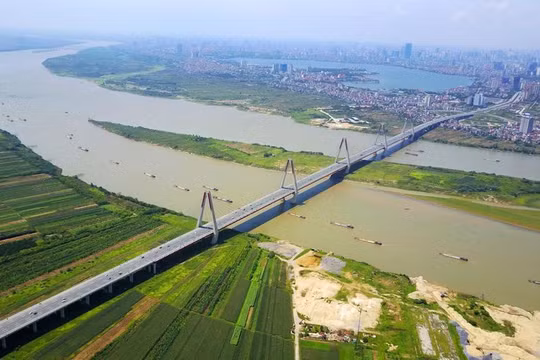 Khu vực ngoài đê sông Hồng