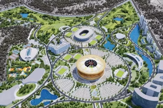 Phối cảnh khu đô thị thể thao Olympic