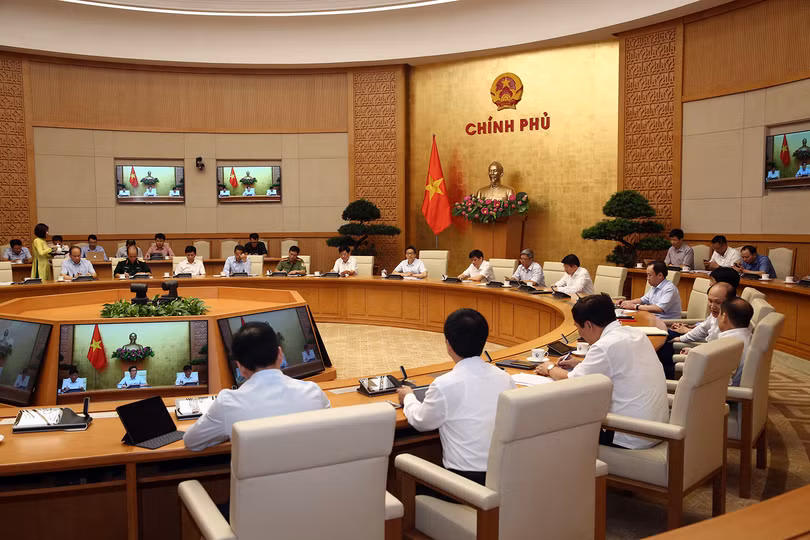 Ban chỉ đạo Quốc gia phòng, chống dịch COVID-19 họp bàn về công tác phòng, chống dịch. Ảnh: Đình Nam Ban chỉ đạo Quốc gia phòng, chống dịch COVID-19 họp bàn về công tác phòng, chống dịch. Ảnh: Đình Nam