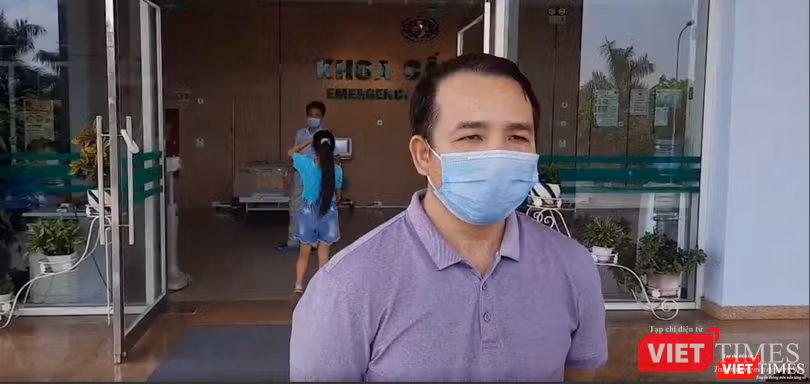 Bệnh nhân 785 mắc COVID-19 trong ngày được công bố khỏi bệnh (Ảnh: Đặng Thanh)