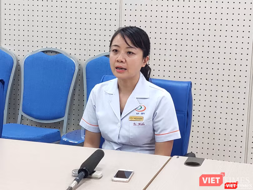 ThS. BS. Lê Thị Thu Hiền – Phó Giám đốc Bệnh viện Chuyên khoa Nam học và Hiếm muộn Hà Nội. Ảnh: Minh Thúy
