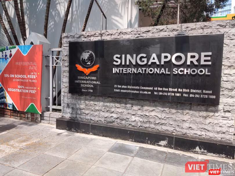 Trường Quốc tế Singapore. Ảnh: Minh Thúy