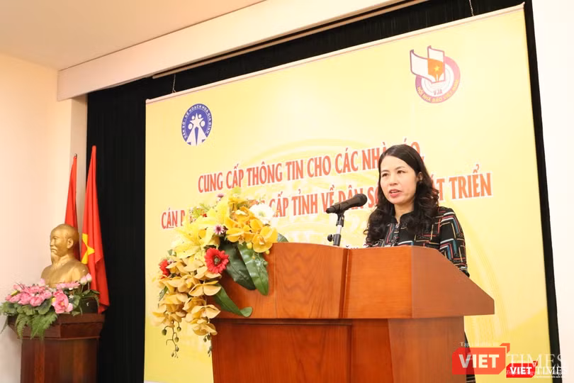 ThS. Đỗ Thị Hồng – Phó Vụ trưởng Vụ Truyền thông – Giáo dục (Tổng cục Dân số - Kế hoạch hóa gia đình)