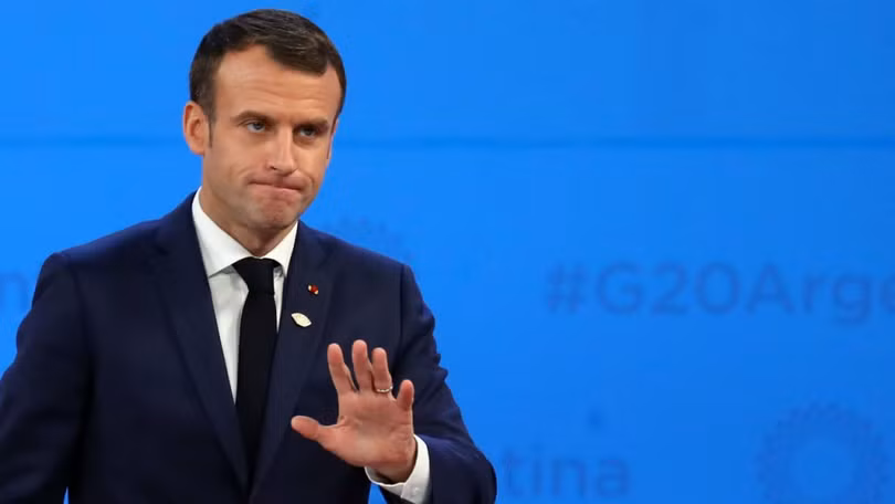 Ông Macron tại Hội nghị Thượng đỉnh G20. Ông Macron tại Hội nghị Thượng đỉnh G20.