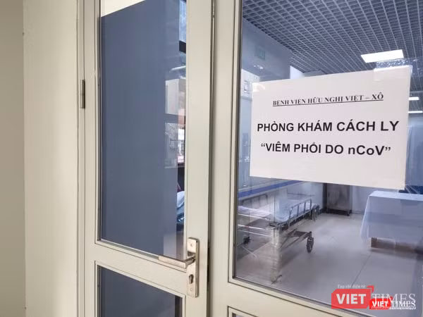 Phòng khám cách ly viêm phổi do nCoV tại Bệnh viện Hữu nghị Việt – Xô. Ảnh: Minh Thúy Phòng khám cách ly viêm phổi do nCoV tại Bệnh viện Hữu nghị Việt – Xô. Ảnh: Minh Thúy